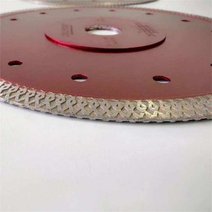 Super thin tile cutting blade